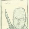Pencil art of the Blade anime DVD cover
