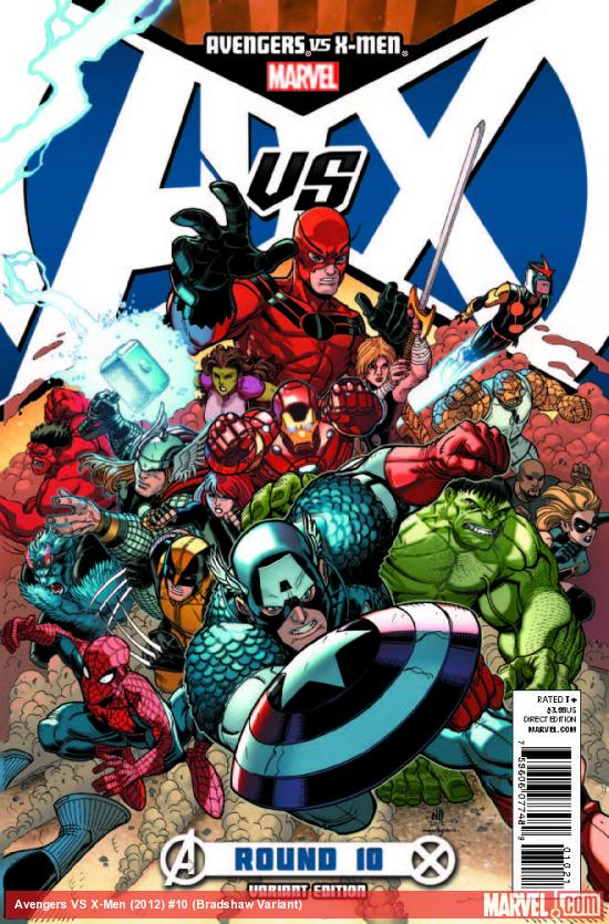 AVENGERS VS. X-MEN 10 BRADSHAW VARIANT (1 FOR 100, WITH DIGITAL CODE)