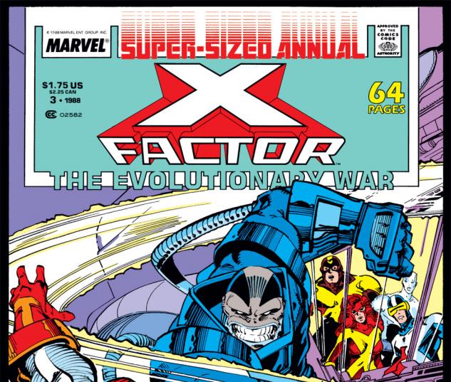 X-Factor Annual (1986) #3 Cover