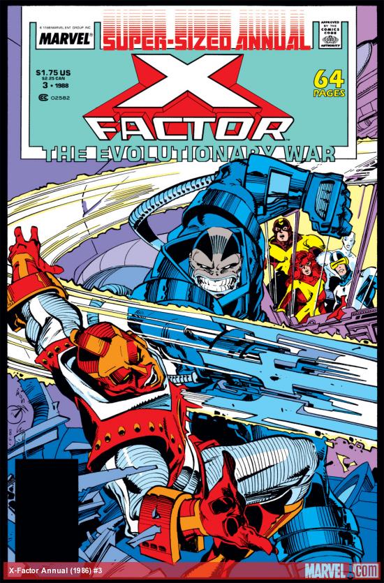 X-Factor Annual (1986) #3 Cover