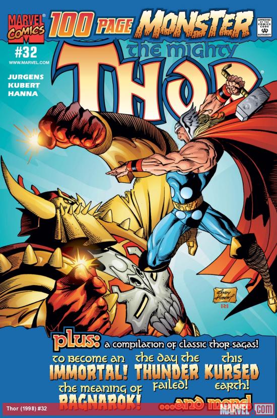 Thor (1998) #32 Cover