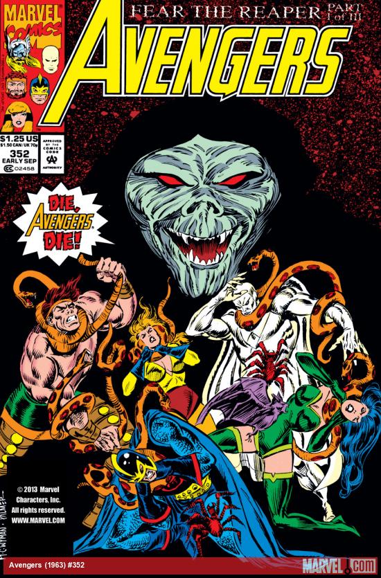Avengers (1963) #352 Cover
