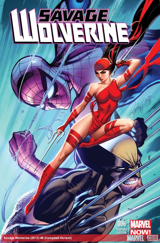 Savage Wolverine (2013) #6 (Campbell Variant)