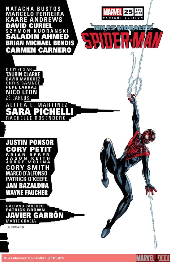 Miles Morales: Spider-Man (2018) #25 (Variant)