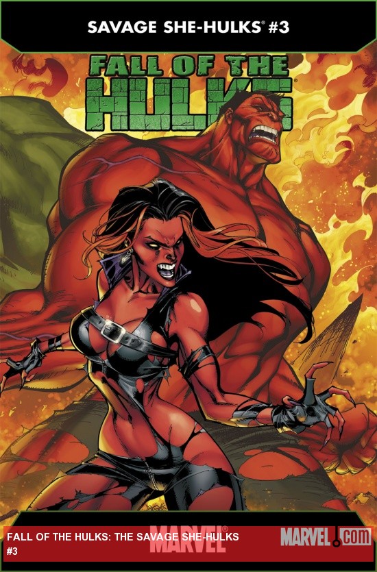 Fall of the Hulks: The Savage She-Hulks (2010) #3