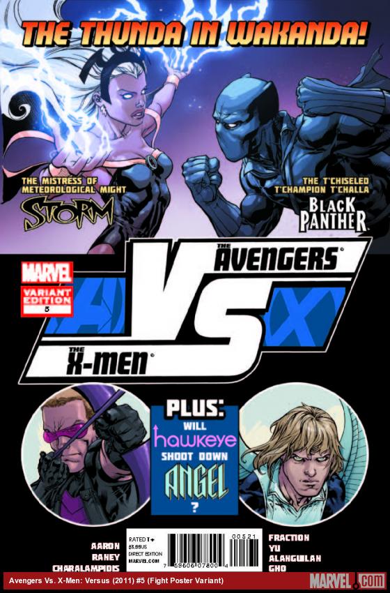 Avengers Vs. X-Men: Versus (2011) #5 (Fight Poster Variant)