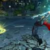 Screenshot of Queen Veranke and Thor from Marvel Avengers: Battle for Earth
