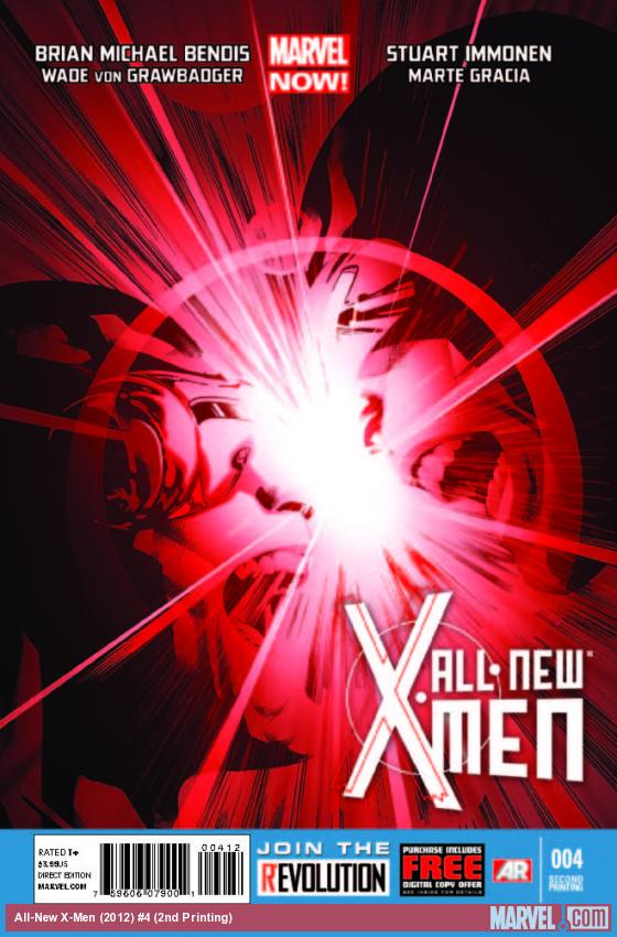 ALL-NEW X-MEN 4 2ND PRINTING VARIANT