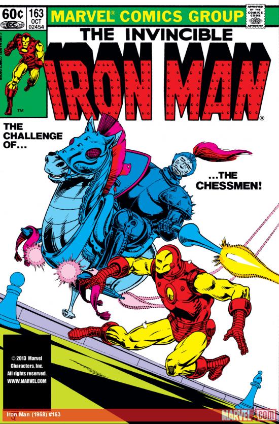 Iron Man (1968) #163 Cover