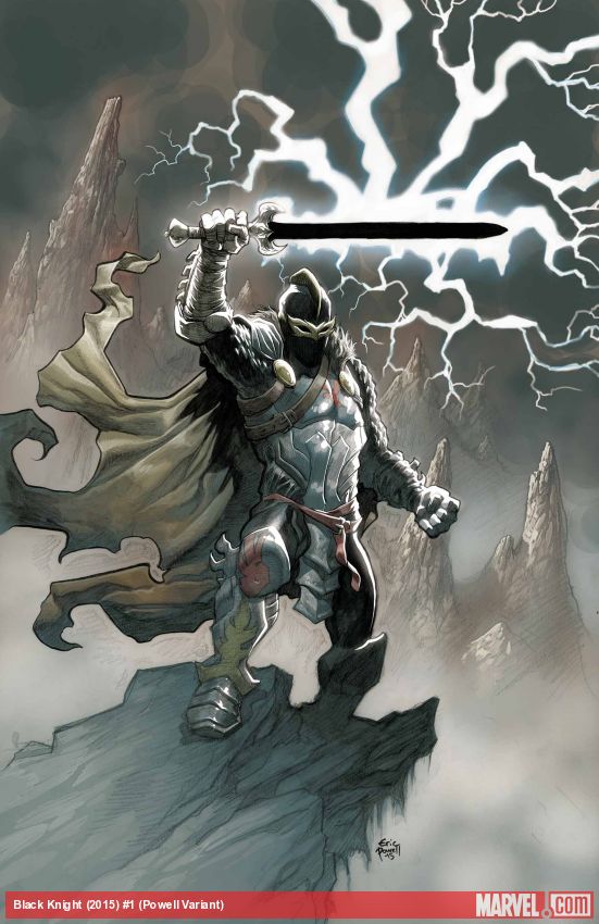 Black Knight (2015) #1 (Powell Variant)