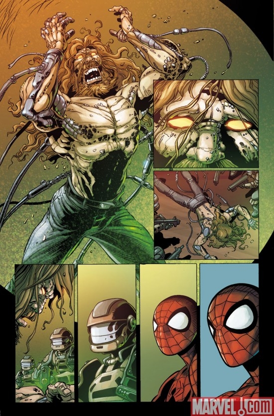 WEB OF SPIDER-MAN #1 preview art by Val Semeiks