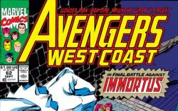 Avengers West Coast #62