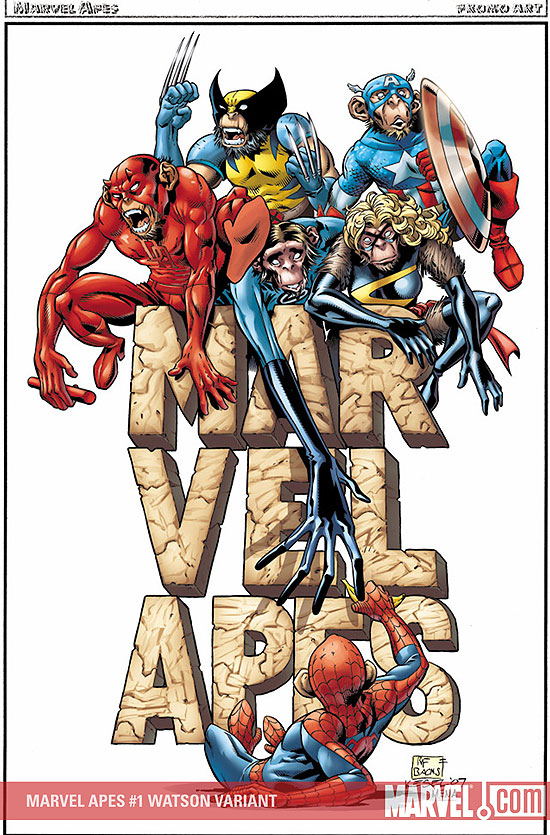 Marvel Apes (2008) #1 (Variant)