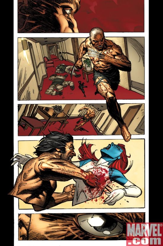 WOLVERINE #64 Interior Art