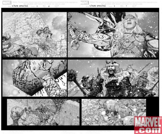 THOR: AGES OF THUNDER preview art