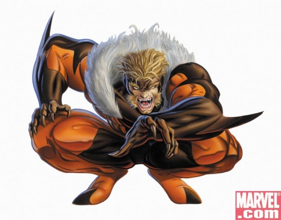 Sabretooth from the comics