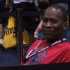 John Dokes takes a breather before more giveaways
