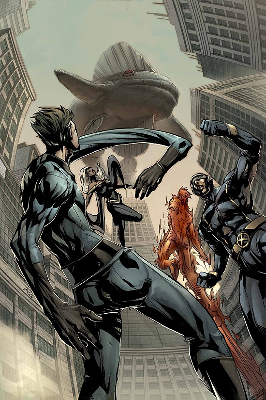 X-MEN/FANTASTIC FOUR (2006) #3 COVER