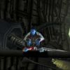 Nightcrawler Sits On A Perch