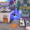 Screenshot of War Machine flying from Super Hero Squad Online