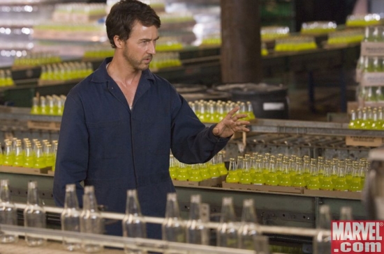 Edward Norton as Dr. Bruce Banner
