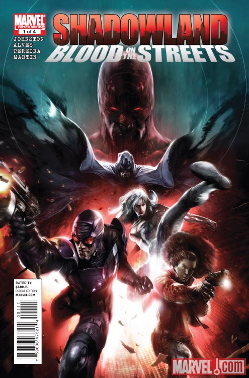 Shadowland: Blood on the Streets #1 cover by Francesco Mattina