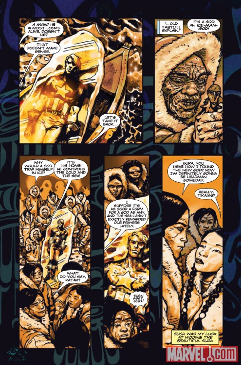 Age of Heroes #4 preview art by Shawn Moll