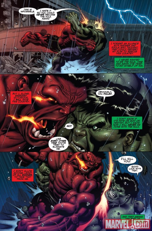 Hulk #24 preview art by Ed McGuinness