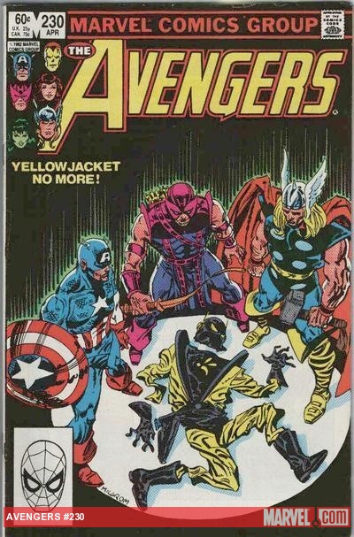 Avengers #230 cover Avengers comics