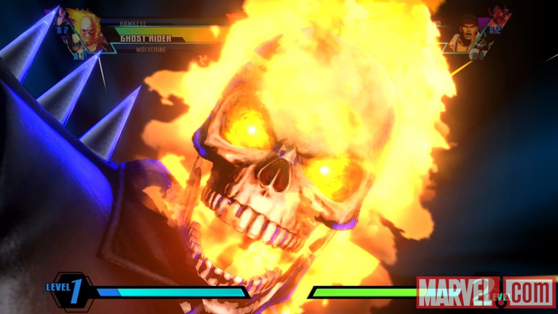 Ghost Rider in Ultimate Marvel vs Capcom 3 by Capcom