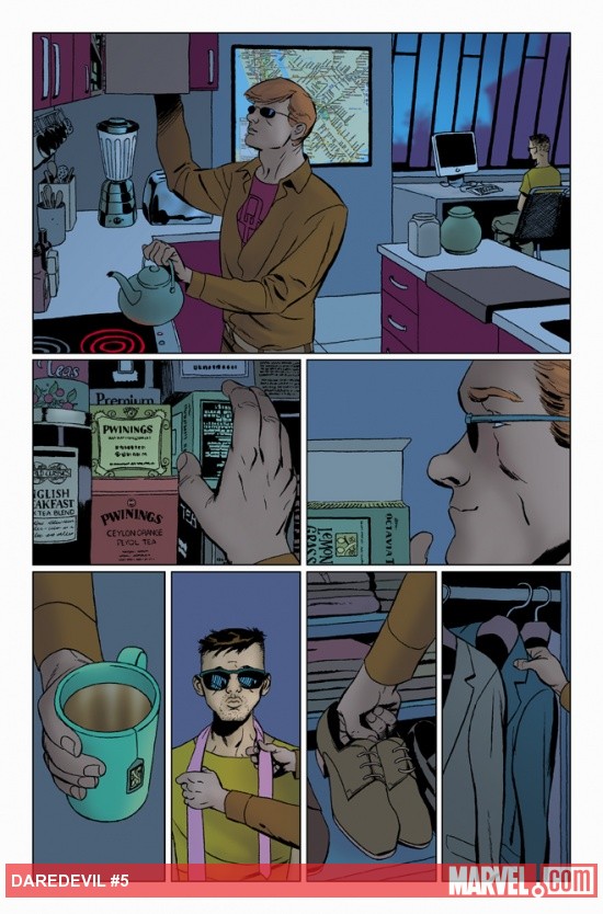 Daredevil (2011) #5 preview art by Marcos Martin