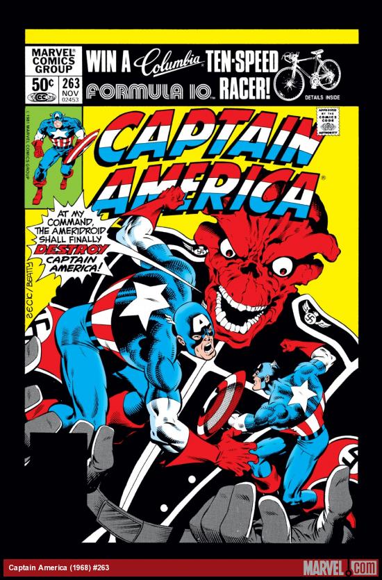 Captain America (1968) #263 Cover