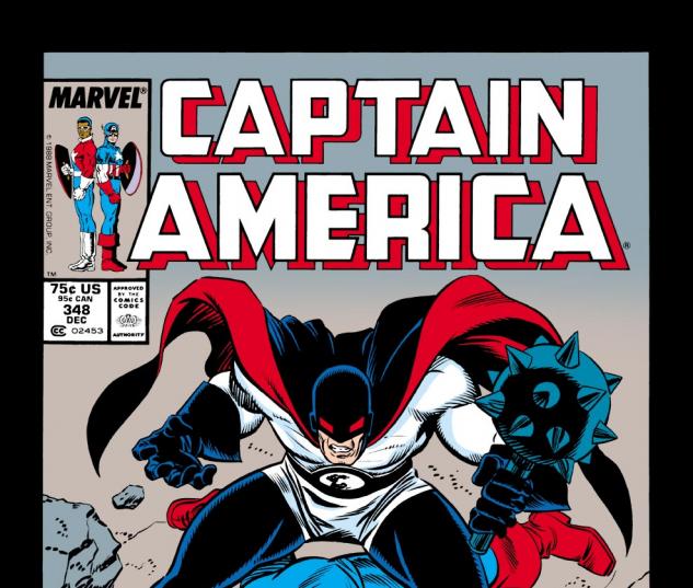 Captain America (1968) #348 Cover