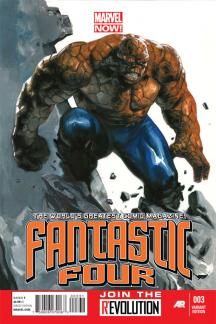Fantastic Four (2012) #3 (Dell'otto Variant)