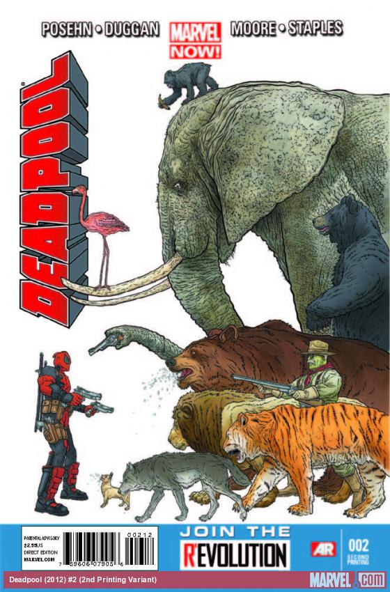DEADPOOL 2 2ND PRINTING VARIANT (NOW)