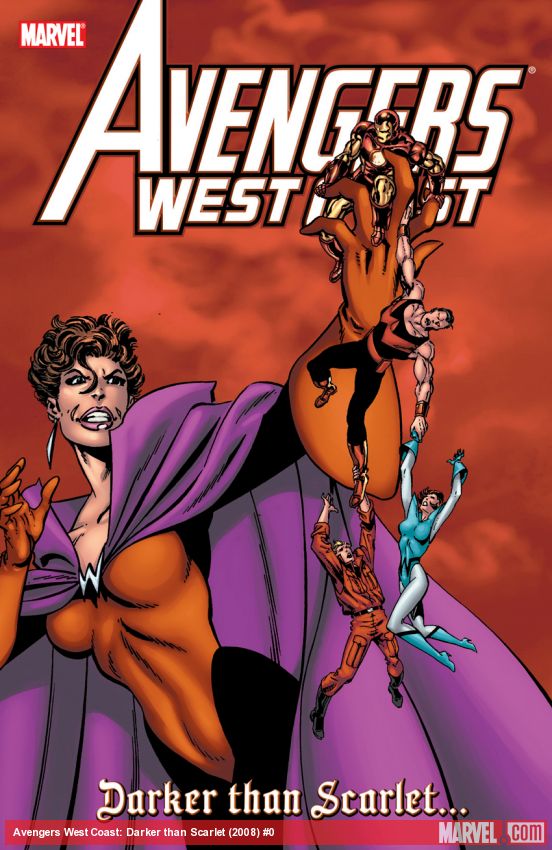 AVENGERS WEST COAST: DARKER THAN SCARLET (2008)