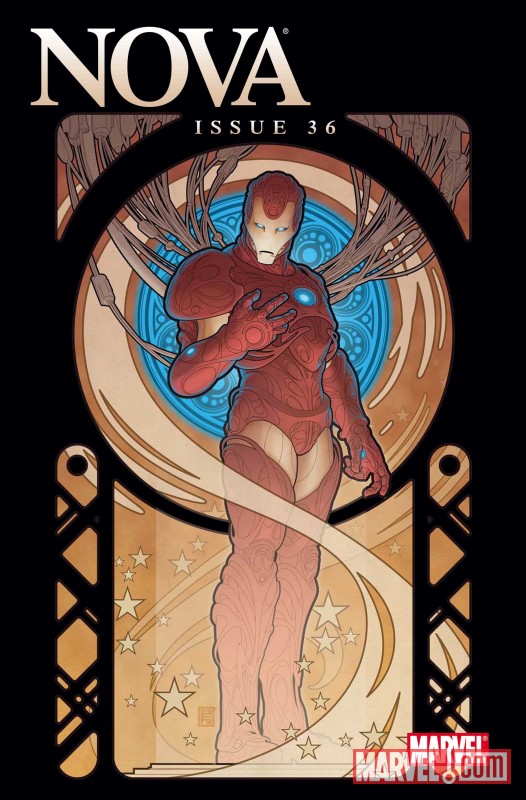 Nova (2007) #36 (IRON MAN BY DESIGN VARIANT)