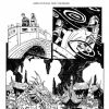 AGENTS OF ATLAS #9 black and white preview art by Dan Panosian