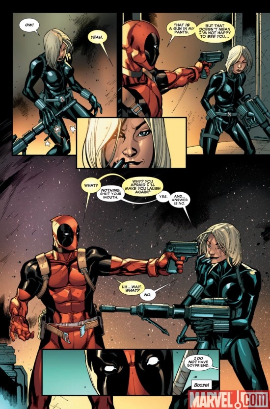 DEADPOOL #9 preview page 4