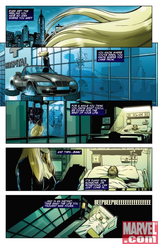 INTERIOR PAGES FROM NEW AVENGERS REUNION #1