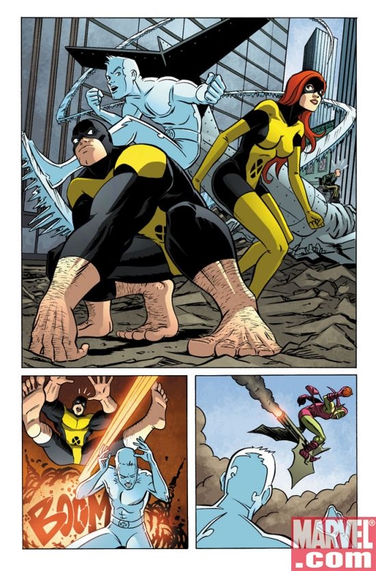 X-MEN: FIRST CLASS #11 preview art by Nick Dragotta