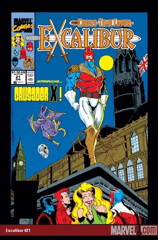 EXCALIBUR #21 COVER