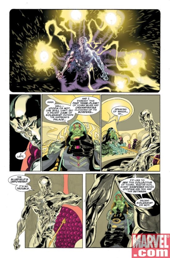 Silver Surfer: In Thy Name #1 Interior Art