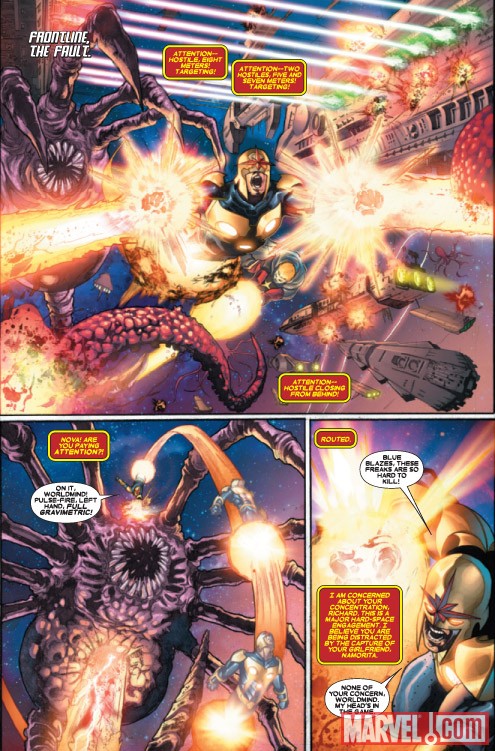 THE THANOS IMPERATIVE #2 preview art by Miguel Sepulveda