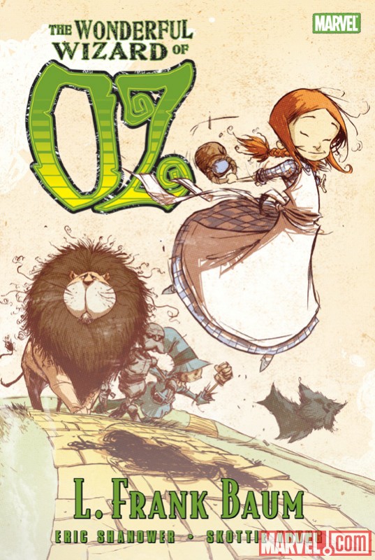 OZ: THE WONDERFUL WIZARD OF OZ  cover by Skottie Young