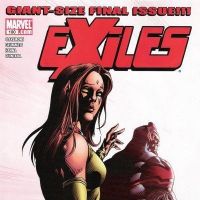 EXILES #100 cover by Tom Grummett