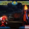Screenshot of Dormammu and Viewtiful Joe from Marvel vs. Capcom 3 