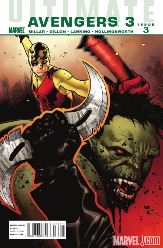 ULTIMATE COMICS AVENGERS 3 #3 cover by Olivier Coipel