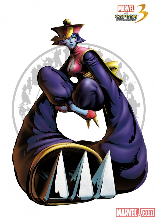 Hsien-Ko character art from Marvel vs. Capcom 3