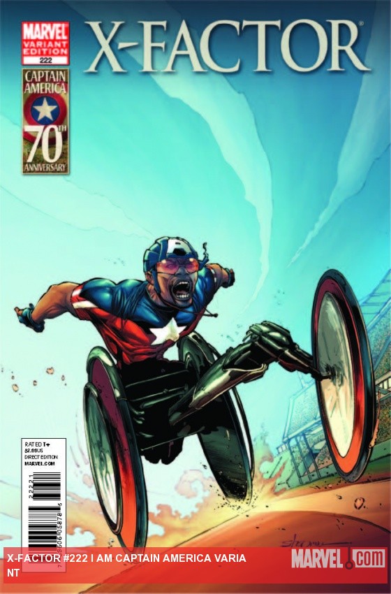 X-Factor (2005) #222 (I Am Captain America Variant)